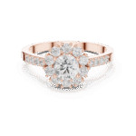 Celestial Lab-Grown Diamond Halo Ring - Image 2