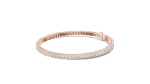 The Regal Princess-Cut Tennis Bracelet - Image 12