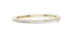 The Regal Princess-Cut Tennis Bracelet - Image 5