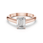 The Majestic Emerald Solitaire - Image 2