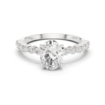 Classic Oval Lab-Grown Diamond Ring