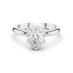 Timeless Pear Lab-Grown Diamond Solitaire Ring