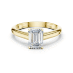 The Majestic Emerald Solitaire - Image 3