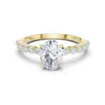 Classic Oval Lab-Grown Diamond Ring - Image 2