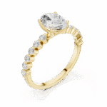 Classic Oval Lab-Grown Diamond Ring - Image 10