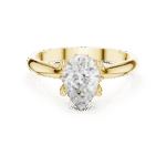 Timeless Pear Lab-Grown Diamond Solitaire Ring