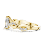 The Infinity Twist Emerald Solitaire - Image 8