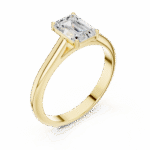 The Majestic Emerald Solitaire - Image 6