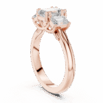 The Classic Three-Stone Emerald Band - Image 11