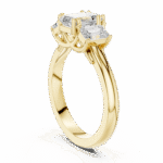 The Classic Three-Stone Emerald Band - Image 12
