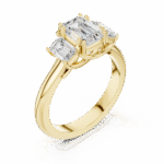 The Classic Three-Stone Emerald Band - Image 6