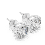 Classic Four-Prong Diamond Studs - Image 4