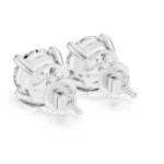 Classic Four-Prong Diamond Studs - Image 7