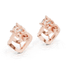 The Halo Studs: Floating Micropavé Halo Earrings - Image 8