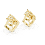 The Halo Studs: Floating Micropavé Halo Earrings - Image 9