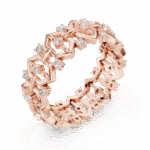 The Hexagonal Honeycomb Diamond Band - Image 5