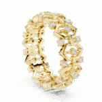 The Hexagonal Honeycomb Diamond Band - Image 9