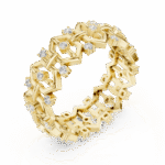 The Hexagonal Honeycomb Diamond Band - Image 6