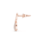 The Celestial Dewdrop Diamond Studs - Image 8