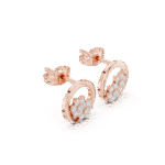 The Orbiting Blossom Diamond Studs - Image 5