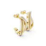 The Infinity Swirl Diamond Hoops - Image 5