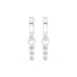 The Triple Drop Bezel Huggies