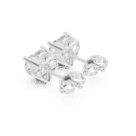 The Romantic Sparkle Heart Studs - Image 10