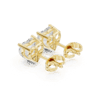 The Romantic Sparkle Heart Studs - Image 11