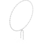 The Marquise Ribbon Lariat Necklace - Image 10