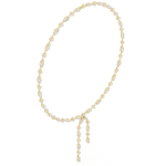 The Marquise Ribbon Lariat Necklace - Image 9