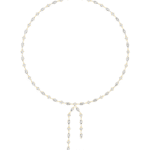 The Marquise Ribbon Lariat Necklace - Image 3