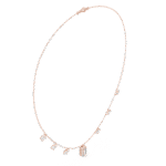 Luminous Marquise-Leaf Fringe Collier - Image 9