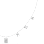 Luminous Marquise-Leaf Fringe Collier - Image 4