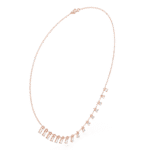 The Prism Fringe Baguette Necklace - Image 8