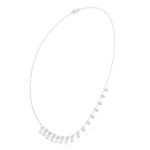 The Prism Fringe Baguette Necklace - Image 7