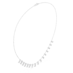 The Prism Fringe Baguette Necklace - Image 10