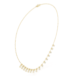 The Prism Fringe Baguette Necklace - Image 9