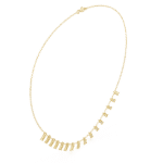 The Prism Fringe Baguette Necklace - Image 11
