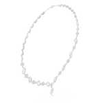 The Geometric Prism Diamond Necklace - Image 4