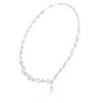 The Geometric Prism Diamond Necklace - Image 10