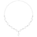 The Geometric Prism Diamond Necklace