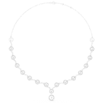 Luminous Floating Circle Linked Collier