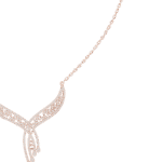 Luminous Filigree V-Necklace - Image 6