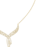 Luminous Filigree V-Necklace - Image 5