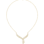 Luminous Filigree V-Necklace - Image 2