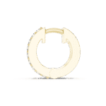 Elegant Lab-Grown Diamond Hoop Earrings - Image 8