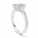 princess-cut lab-grown diamond ring - Image 10