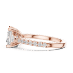 princess-cut lab-grown diamond ring - Image 8