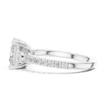 princess-cut lab-grown diamond ring - Image 7