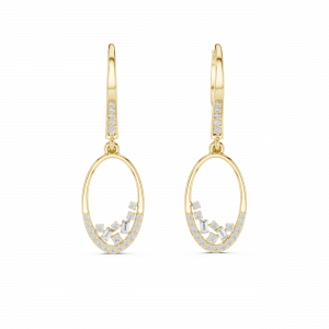 Luxury Lab Grown Diamond Dangle Earrings